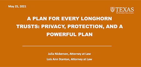 Trusts: Privacy, Protection and a Powerful Plan